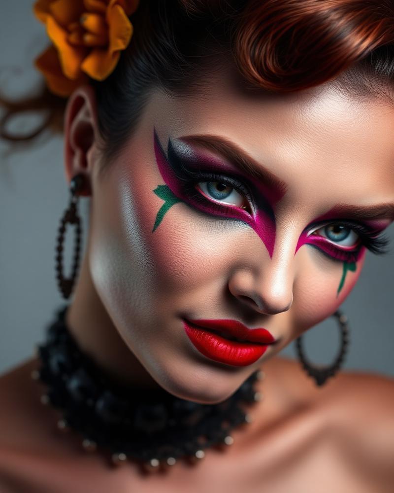 Lavoro di make-up 2 realizzato da Elena Conti
